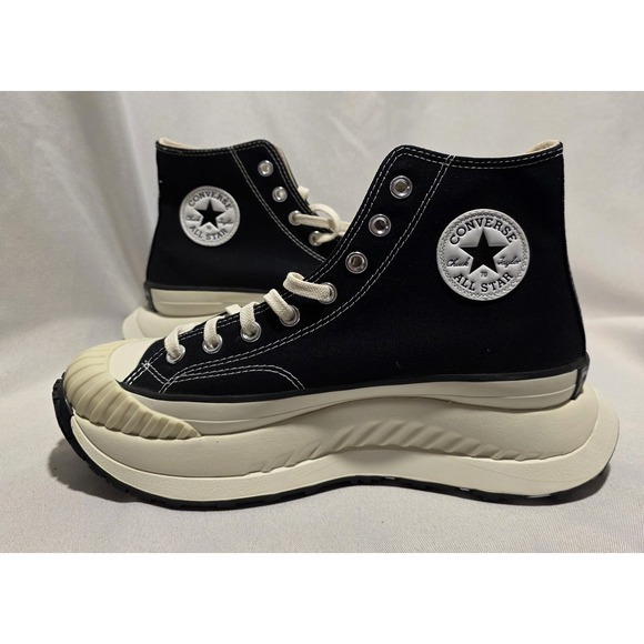 Converse A03277C Chucks 70ATCX Unisex Black Platform Sneakers. NWB M 9, W 10.5 - Picture 7 of 10